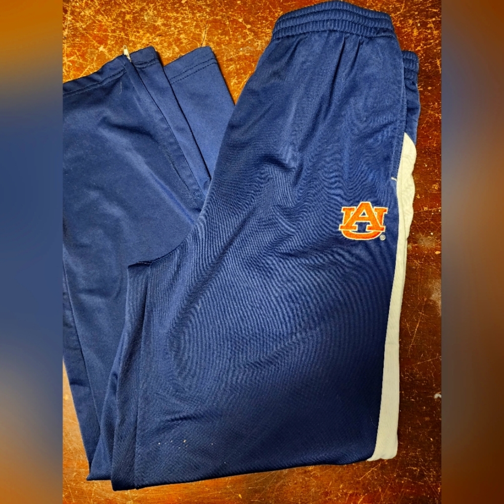 Auburn Tigers Pants Womens XL 16-20 Blue Sweatpants Joggers Soccer Genuine Stuff